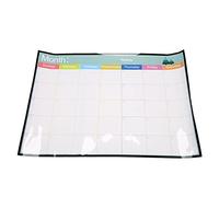 Ujjdwiurgh Tableau Blanc MagnéTique EffaçAble Aimants pour Tableau EffaçAble à Sec RéFrigéRateur RéFrigéRateur Liste des Tâches Planificateur Mensuel Hebdomadaire Planificateur