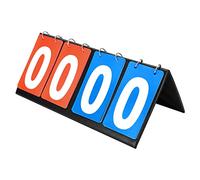 Ujjdwiurgh Tableau de Bord de Football de Basket-Ball de Tableau de Score à 4 Chiffres pour Le Tennis de Table de -Ball de Badminton de Basket-Ball