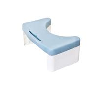 Ujjdwiurgh Tabouret de Toilette pour Adultes avec Fente pour Téléphone Portable, Tabouret de Toilette Portable Antidérapant pour Toilettes Accroupies