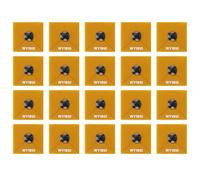 Ujjdwiurgh Tags NFC RFID 20PCS, 13,56 MHz ISO14443A Étiquettes Électroniques Flexibles pour les Transactions et L'Identification Sécurisés