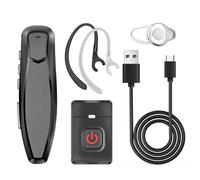 Ujjdwiurgh Talkie-Walkie sans Bluetooth PTT Casque Écouteur Mains Prise K pour Casque Microphone -888S K5