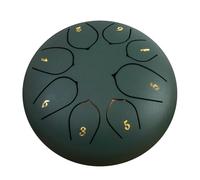 Ujjdwiurgh Tambour Creux de 6 Pouces, Huit Tons, Instrument de Guérison Sonore Agréable, Tambour à Main pour Enfants, Oubliez le Tambour D'Inquiétude