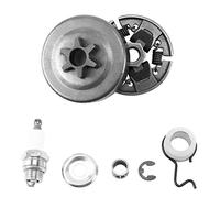 Ujjdwiurgh Tambour D'Embrayage de Pignon de TronçOnneuse 3/8 Pouces pour 017018021023025 MS170 MS180 MS210 MS230 MS250 PièCes de Rechange