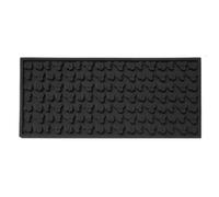 Ujjdwiurgh Tapis de bar 30 x 15 x 0,8 cm Tapis en silicone de qualité alimentaire antidérapant