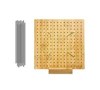 Ujjdwiurgh Tapis de Blocage à Tricoter Fabriqué à la Main au Crochet en Bois Carré en Bois Granny Squares - Cadeau Parfait pour Les Mères et Les Grand-Mères