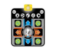 Ujjdwiurgh Tapis de Danse ¨¦lectronique Multifonction pour Jeux en Plein Air, Tapis de Danse Antid¨¦Rapant, 5 Modes de, 9 Niveaux de Difficult¨¦