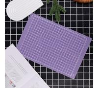 Ujjdwiurgh Tapis de Découpe de 8,5 X 12 Pouces (Forte Adhérence), 3 Pièces Tapis de Découpe Adhésifs Réutilisables à Forte Adhérence de Remplacement de Tapis de Machine (Violet)