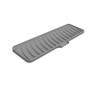 Ujjdwiurgh Tapis de robinet en silicone pour évier, cuisine, salle de bain, anti-éclaboussures, plateau récupérateur d'égouttement
