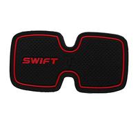 Ujjdwiurgh Tapis de voiture pour Swift 2005 à 2014 antidérapant en caoutchouc latex rainuré tapis intérieur tasse coussin voiture