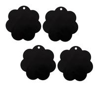 Ujjdwiurgh Tapis Protecteur de Plaque Cuisson à Induction éLectrique 4 PièCes Tapis Anti-DéRapant 25Cm Tapis de Protection Anti-Rayures de de Cuisson en Silicone Tapis Isolé Thermique