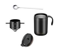 Ujjdwiurgh Tasse à café lavée à la main avec isolation anti-gouttes et portable