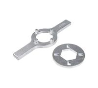 Ujjdwiurgh TB123A Clé à molette pour machine à laver, 1-11/16" pour réparation de lave-linge, piscine et machine à laver