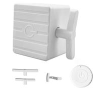 Ujjdwiurgh Télécommande Sans Éteindre/Allumer les Lumières, Interrupteur Mural à Pression Automatique, Rechargeable, Interrupteur à Physique Automatique, Pièces de Rechange, Accessoires