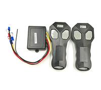 Ujjdwiurgh Télécommande universelle sans fil pour treuil de voiture avec double combiné et deux émetteurs assortis