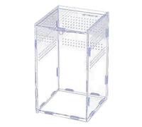 Ujjdwiurgh Terrarium en acrylique pour reptiles - Boîte d'élevage transparente pour insectes avec enclos arboréal