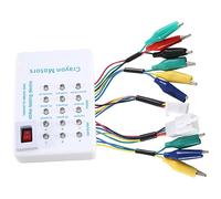 Ujjdwiurgh Testeur de Contrôleur de Moteur Sans Balais pour Voiture Électrique, Vélo Électrique, Scooter, 24 V/36 V/48 V/60 V/72 V, pour Test de Bobine de Moteur (Blanc), Facile à Utiliser