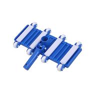 Ujjdwiurgh Tête d'aspirateur flexible de 35,6 cm avec roulettes pour nettoyage de bassin, spa