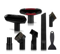 Ujjdwiurgh Tête de brosse de rechange avec adaptateurs 32/35 mm Pièces de rechange pour aspirateur suceur plat collecteur de poussière pièces de fixation