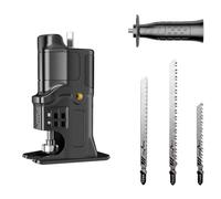 Ujjdwiurgh TêTe de Conversion de Tournevis Perceuse éLectrique en Scie éLectrique Scie Alternative MéNage Multifonctionnel Bois Outils A