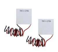 Ujjdwiurgh Thermoelectric Peltier Refroidisseur TEC1-12706 12V DC 6A Refroidisseur Thermoélectrique Peltier Air Climatisation Peltier Électrique