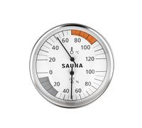 Ujjdwiurgh Thermomètre Hygromètre de Sauna à Cadran Suspendu pour Tester la Température