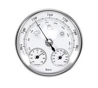 Ujjdwiurgh Thermomètre hygromètre mural haute précision manomètre air météo instrument baromètre