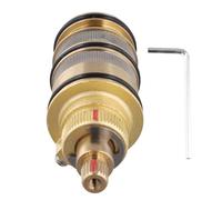 Ujjdwiurgh Thermostatique Mélangeur pour Salle de Bain et Baignoire, Vanne Thermostatique de Douche.