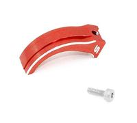 Ujjdwiurgh Tige de Frein à Bras à Gâchette D'AccéLéRateur pour éMetteur Radio B Voiture RC pour Voiture Futaba 7PX 4PX 4PXR, Rouge