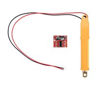 Ujjdwiurgh Tige de PousséE de Tige de PousséE EntièRement en MéTal éLectrique de N20 pour Le Cylindre Camion à Benne Basculante D'Excavatrice de Rc avec la Carte D'EntraîNement de Moteur -6 V