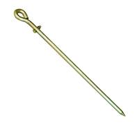 Ujjdwiurgh Tige de Terre, Tige de Terre, Tige de Terre ColléE en Cuivre Galvanisé en Acier de Qualité Industrielle, Excellent Outil -18 Pouces