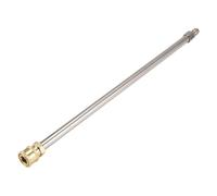 Ujjdwiurgh Tige D'Extension de Nettoyeur 17 Pouces en Acier Inoxydable 1/4 Pouces Buse de Laveuse éLectrique à Connexion