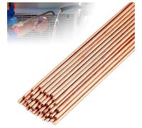Ujjdwiurgh Tiges de brasage en cuivre à faible point de fusion et fil de cuivre phosphore à haute fluidité pour braser les alliages de cuivre