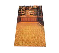 Ujjdwiurgh Toile de fond rétro pour photographie, bibliothèque, livres, étagère, photographie, 9,5 x 1,5 m