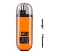 Ujjdwiurgh Tondeuse à Nez Manuelle 2 en 1 en Acier Inoxydable, Tondeuse à Sourcils Portable et Indolore pour, Appareil de Soins Personnels Lavable