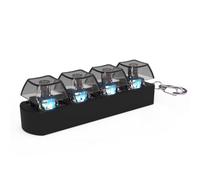 Ujjdwiurgh Touches de Clavier 4 Touches Fidget Toy Stress Relief DIY Keycaps Toy Touches de Clavier Bouton de Doigt Fidget Finger Keycaps B