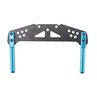 Ujjdwiurgh Tour D'Amortisseur et en Fiber de avec Supports de Poteau de Carrosserie pour PièCes de Mise à Niveau de Voiture TT01 TT-01 1/10 TéLéCommandéE