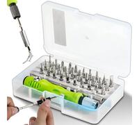 Ujjdwiurgh Tournevis 32 en 1 pour réparation quotidienne à la maison - Multifonctionnel - 7089c - Réparation manuelle