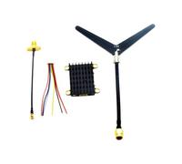 Ujjdwiurgh Transmetteur Vidéo FPV 1,2 G/1,3 G VTX 1 W/1,6 W/2 W 16 Canaux pour Drone de Course Longue Portée FPV