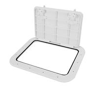 Ujjdwiurgh Trappe D'AccèS de Bateau D'ABS/Trappe de Plate-Forme D'ABS de Trappe de Bateau de 425-315Mm pour Yacht Anti-DéRapant de Bouton Retrait Anti-DéRapant de Yacht RV