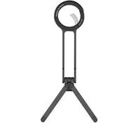 Ujjdwiurgh Trépied en alliage pour téléphone - Mousqueton - Double face magnétique - Portable - Support de poignée pour téléphones