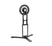 Ujjdwiurgh Trépied magnétique pliable pour téléphone portable, perche à selfie, support de bureau pour téléphone portable, support de photographie