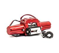 Ujjdwiurgh Treuil Simulé en MéTal à Double Moteur pour Voiture sur 1/10 RC D90 SCX10 TRX4 KM2 Accessoires de PièCes