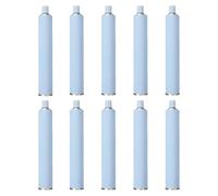 Ujjdwiurgh Tube de Peinture en Aluminium 60 Ml Vide, Paquet de 10, Adapté pour les Peintures à L', Acrylique et Aquarelle.