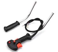 Ujjdwiurgh Tube PoignéE AccéLéRateur Gâchette Câble en Aluminium Tondeuse à Cordes PièCes Accessoire DéBroussailleuse Interrupteur de Commande Fournitures de Jardin