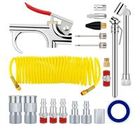 Ujjdwiurgh Tuyau de Compresseur D'Air Pneumatique Droit Avancé, Compatible avec une Connexion, Idéale pour de Soufflage de Poussière