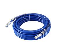 Ujjdwiurgh Tuyau de peinture sans air de 15 m - Pulvérisateur sans air de 6,35 mm - Tuyau en fibre haute pression 3600 PSI pour pulvérisateur d'eau