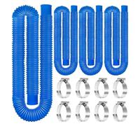 Ujjdwiurgh Tuyau de Pompe de Piscine Tuyau Pe Tuyau de Rechange pour Piscine Adapté à la Pompe de Filtration de Piscine 300/330/530/1000