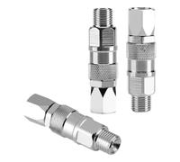 Ujjdwiurgh Tuyau de Pulvérisation de Peinture Sans Air en Acier Inoxydable de 1/4 Pouce Tuyau de Pulvérisation Sans Air Joint Pivotant