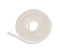 Ujjdwiurgh Tuyau d'essence de voiture RC 100 cm en silicone pour accessoires de piste de camion 1/10 1/18, blanc