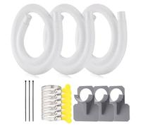 Ujjdwiurgh Tuyaux de Pompe de Piscine pour Piscines Hors Sol - Tuyau de Remplacement de Pompe de Piscine de 1,25 Po de Diamètre, Pompe de Filtre de 59 Po de Longueur 607, 637